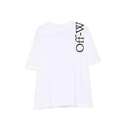 Off-White 男士 FW26 T恤 VERTICAL BOOKISH SKATE 棉质