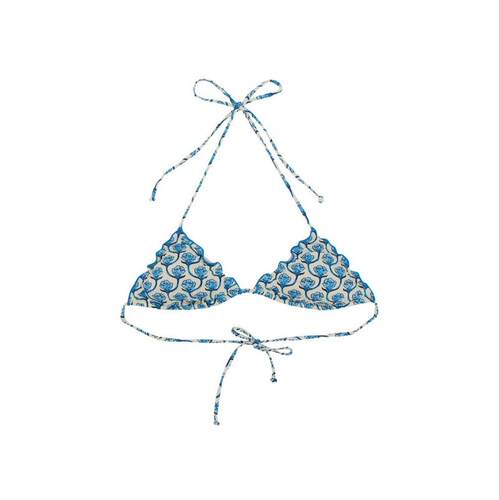 MC2 Saint Barth 女士 SS25 比基尼 花卉印花射手座经典三角上衣