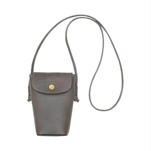 Longchamp 珑骧 女士 FW26 数码配件 Épure 皮革滚边装饰手机壳