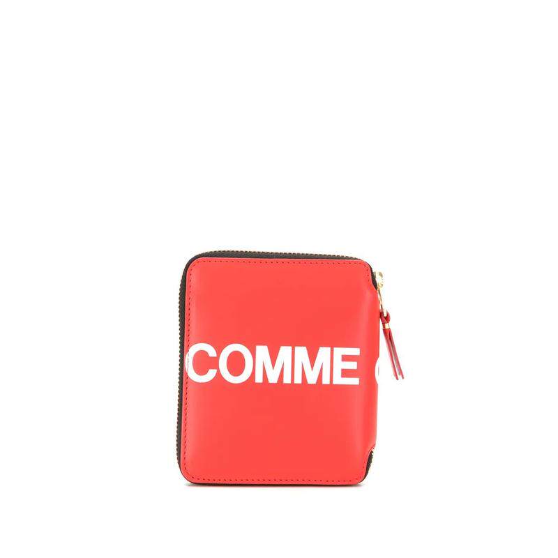 Comme des Garçons 女士 SS26 钱包 "HUGE 125X105 MM" 徽标钱包