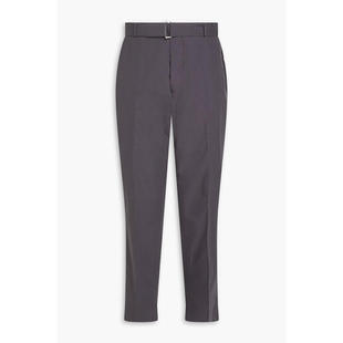 Officine Generale 男士 西装裤 束带棉质长裤