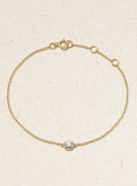 STONE AND STRAND 女士 CO 手镯 The Donna 14K金钻石手链