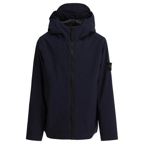Stone Island 石头岛 男童 FW25 夹克 ELASTAN 蓝色聚酯童装