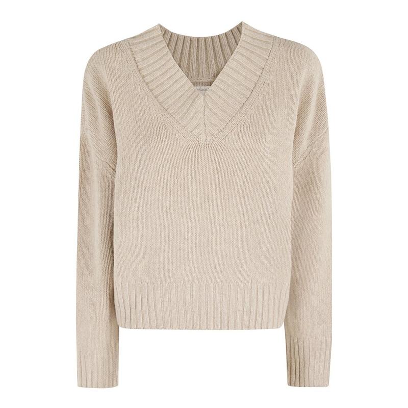 Barbour 女士 FW25 针织衫 Antonia V領套頭衫