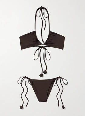 Maygel Coronel 女士 比基尼 Arazo 嵌花三角比基尼