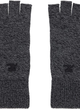Courrèges 女士 手套 灰色 AC Wool 手套