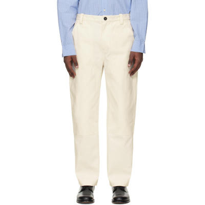 Studio Nicholson 男士 长裤 白色 Aaron Levine 联名 Denver