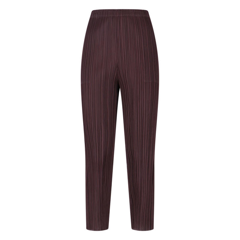Pleats Please Issey Miyake 女士 FW25 长裤 月度色彩七月褲