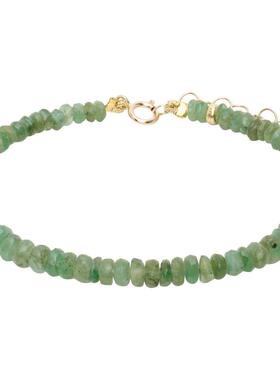 JIA JIA 女士 手链 绿色 Birthstone May Emerald 手链