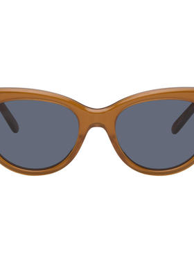 Loewe 男士 太阳镜 橙色 Swan Slim 太阳镜