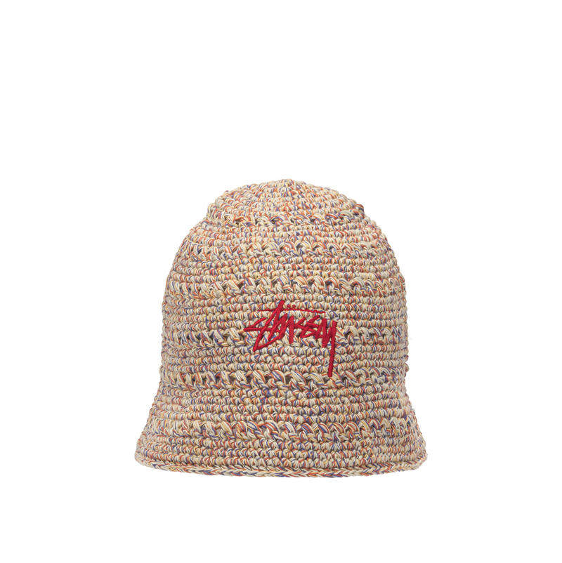 STUSSY 斯图西 男士 SS26 帽子 橙色棉