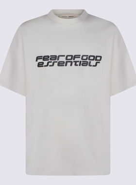 Essentials 男士 SS26 T恤 FEAR OF GOD and Polos 基础款白色