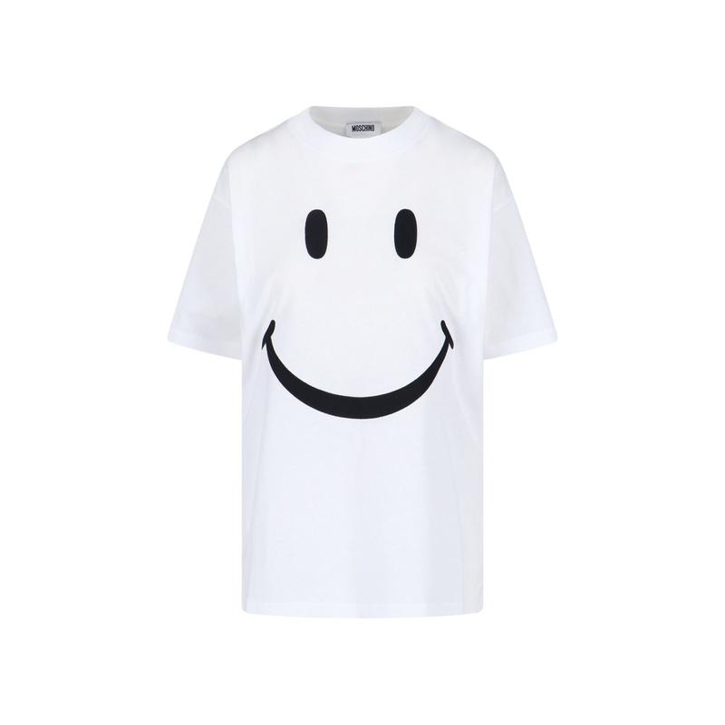 Moschino 女士 FW25 POLO衫 and Polos T恤白色T恤