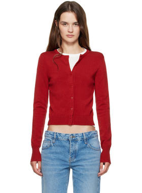 St. Agni 女士 开衫 红色 Classic 开衫