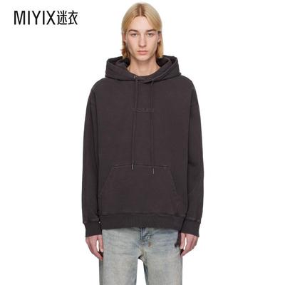 Ksubi 男士黑色 Inverted Biggie 连帽衫 迷衣时尚