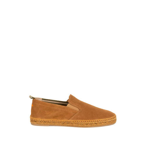 Castaner 男士 SS26 凉鞋 PABLO ESPADRILLA 灰褐色绒面革