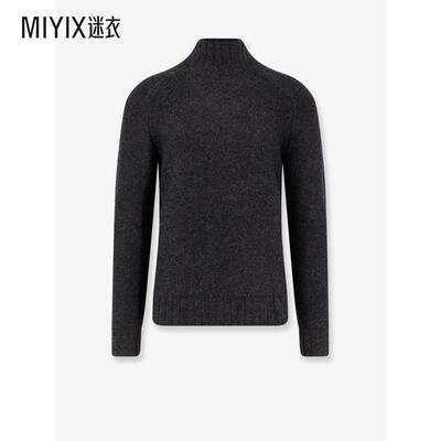 [秋冬新品]Alpha Studio 男款Links 羊毛羊绒仿高领上衣 迷衣时尚