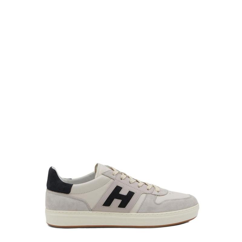 Hogan 男士 SS26 运动鞋 H 條紋繫帶運動鞋