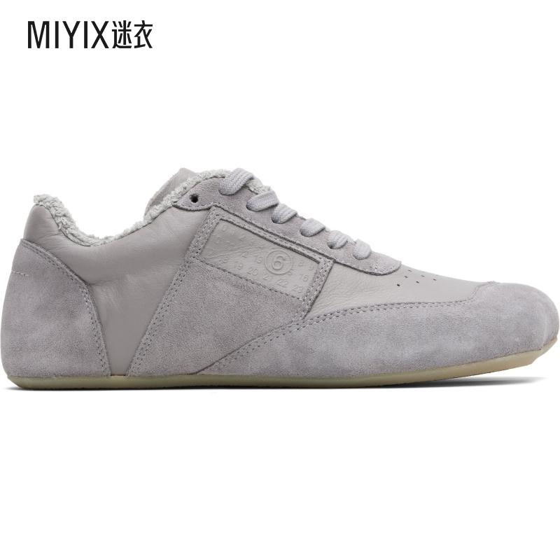 MM6 Maison Margiela 男款灰色 Anatomic 运动鞋 迷衣时尚