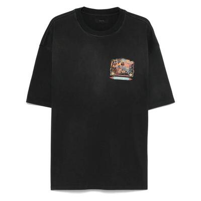 Amiri 埃米尔 男士 SS25 T恤 图案印花
