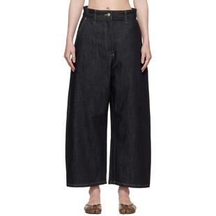 Studio Nicholson 女士 牛仔长裤 海军蓝 Chalco 牛仔裤