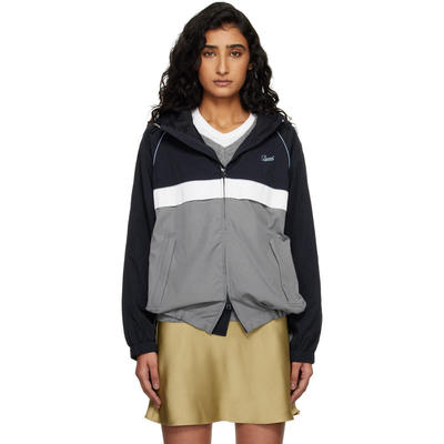 Dunst 女士 夹克 海军蓝  灰色 Blocked Windbreaker