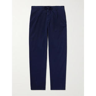 Hartford 男士 FW25 长裤 Tanker 修身直筒棉质抽绳裤子