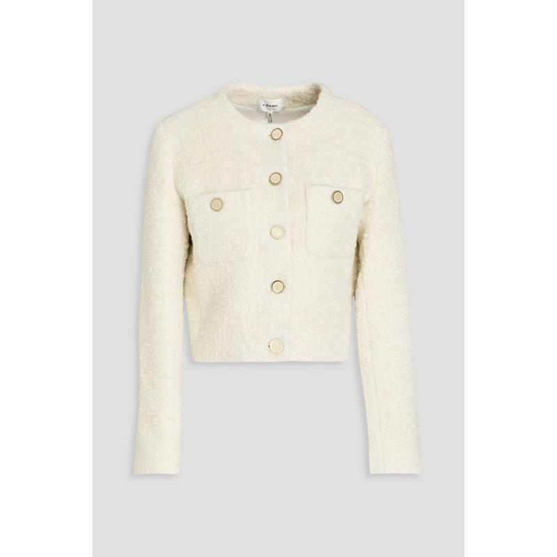 FRAME 女士 夹克 棉混纺毛圈花呢夹克