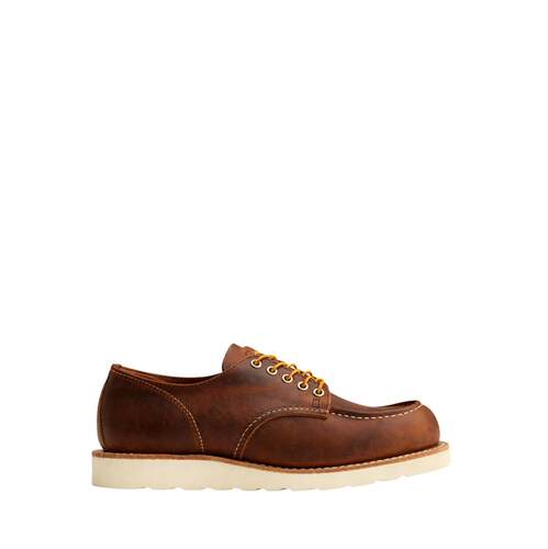Red Wing Shoes 红翼 男士 SS26 休闲皮鞋 红色翅膀棕色平底鞋