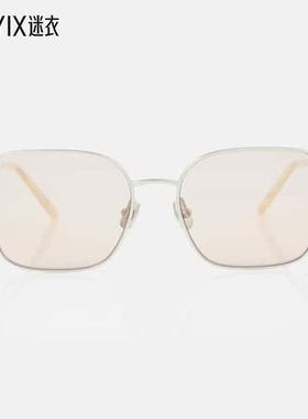 Brunello Cucinelli 女款Timeless Reflections 方框太阳眼镜 迷