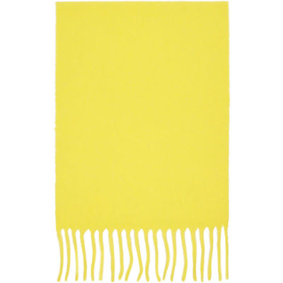Issey Miyake 三宅一生 女士 围巾 黄色 Baby Alpaca Stole
