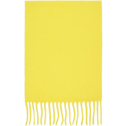 Issey Miyake 三宅一生 女士 围巾 黄色 Baby Alpaca Stole