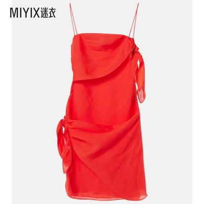 Sir 女款Rosalia 迷你连衣裙 迷衣时尚