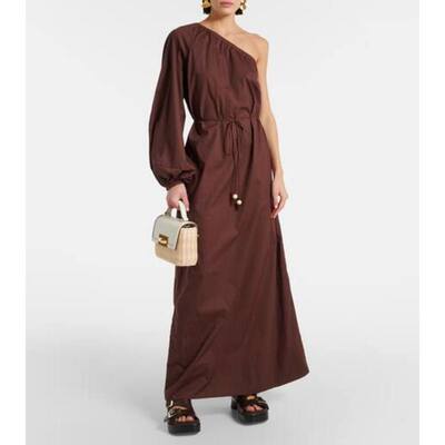 Faithfull the Brand 女士 中长连衣裙 Amorosa 棉质长款连衣裙