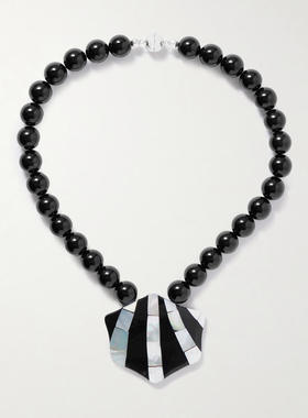 Julietta 女士 SS26 项链/吊坠 Maris 镀银玛瑙树脂贝壳项链