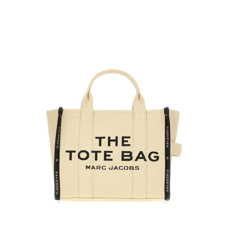Marc Jacobs 女士 FW25 斜挎包 沙色帆布中号可购物手袋