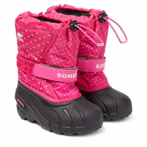 SOREL 冰熊 中性（儿童） 雪地靴 Flurry 波尔卡圆点童鞋童装