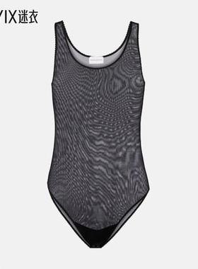 Magda Butrym 女款半透视齿纹连体衣 迷衣时尚