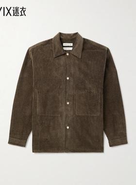 A Kind Of Guise 男款Sayan 棉质灯芯绒衬衫式衬衫 迷衣时尚