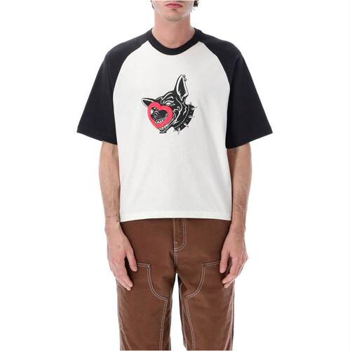 Vans 范斯 男士 SS26 T恤 Vans 狗脸图案 T 恤