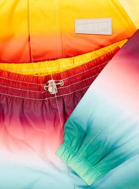 Molo 女童 夹克 Whalley and pants 防水套装童装