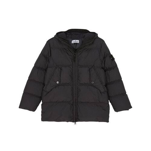 Stone Island 石头岛 男童 FW25 夹克 羽绒防水加工大衣童装