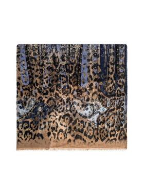 Etro 艾绰 男士 SS26 围巾 Etro Degrade 动物图案