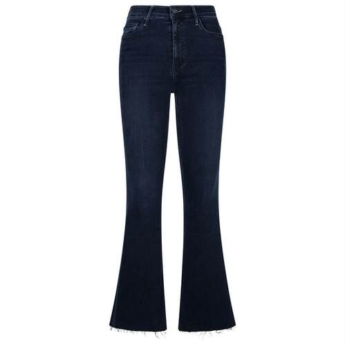 Mother Denim 女士 牛仔长裤 Mother The Weekender 磨边牛仔裤