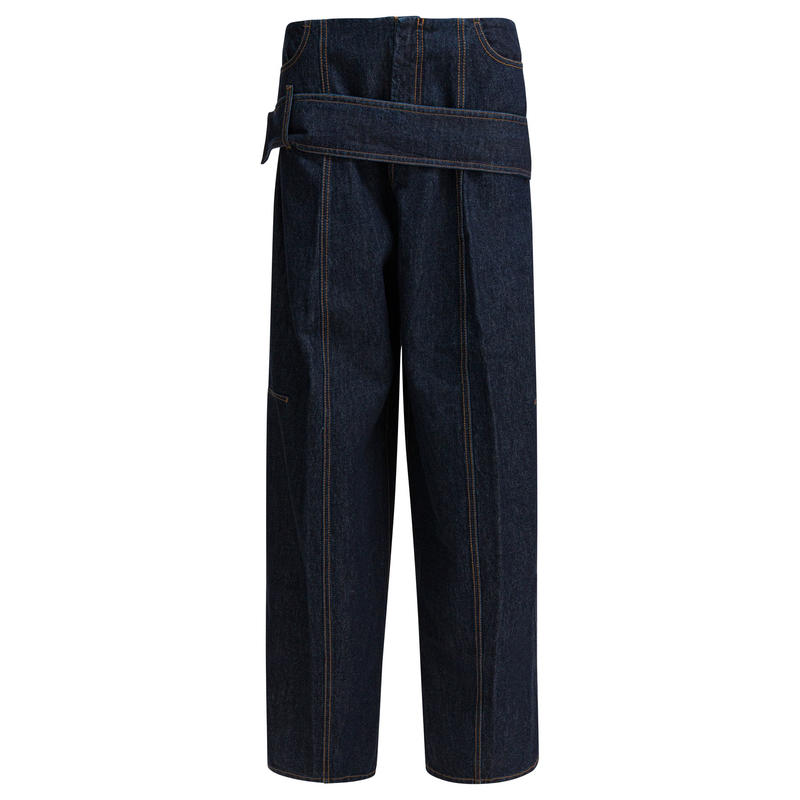 Sportmax 女士 秋冬新品 牛仔长裤 喇叭牛仔裤