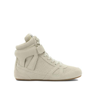 isabel marant 伊莎贝尔·玛兰 女士 运动鞋 COWHIDE 白色天鹅绒