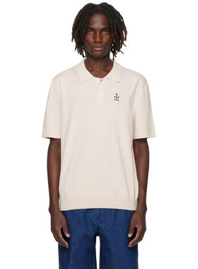 A.P.C. 男士 POLO衫 灰白色 Octave Polo 衫