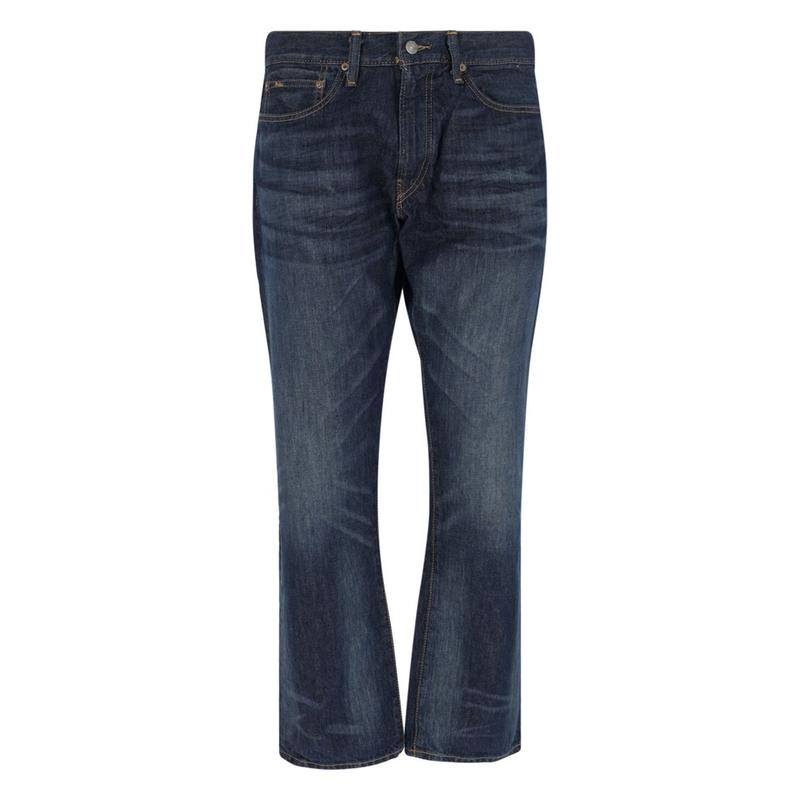 Polo Ralph Lauren拉夫劳伦男士 秋冬新品 小马刺绣牛仔长裤