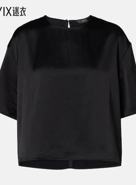 LESET 女款Barb 缎面T恤 迷衣时尚