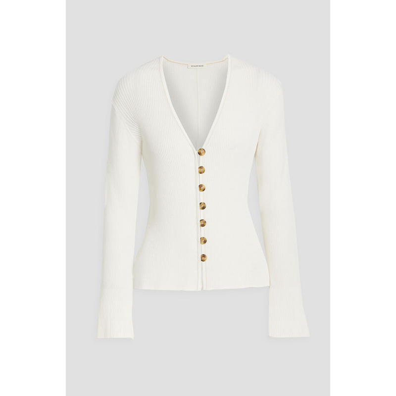 By Malene Birger 女士 开衫 Cirella 罗纹棉混纺针织开衫